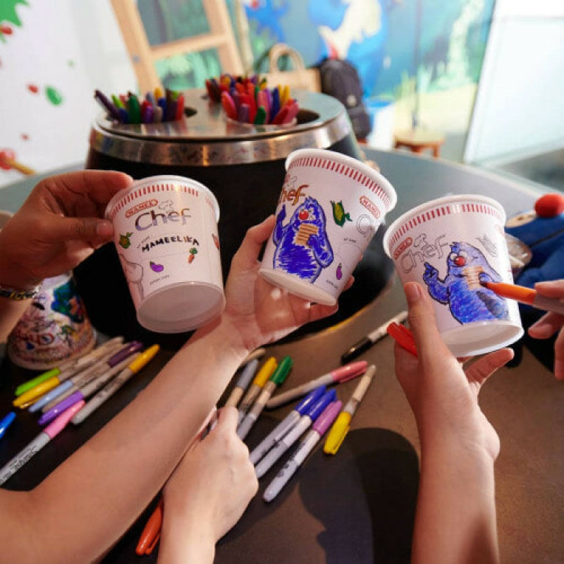 Noodle Doodle cup by MAMEE Jonker House