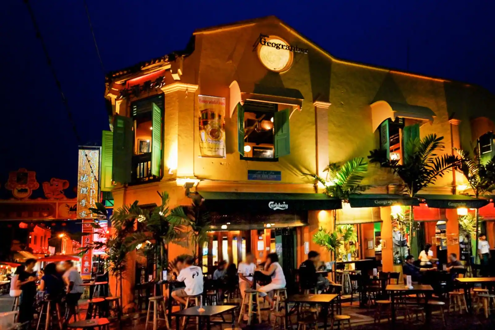 Melaka nightlife street